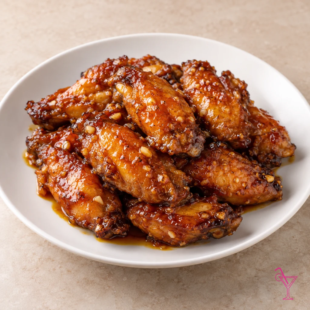 Honey Garlic Chicken — Wings