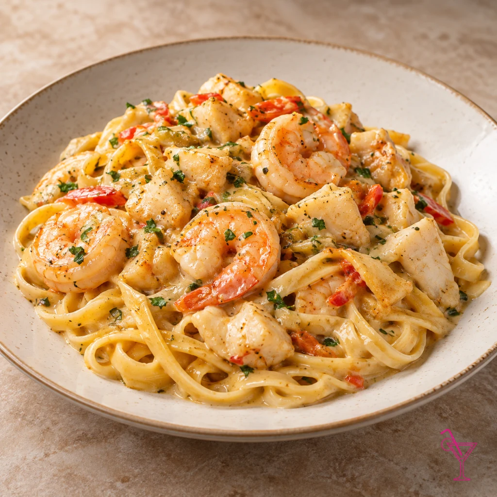 Conch & Shrimp Fettucine