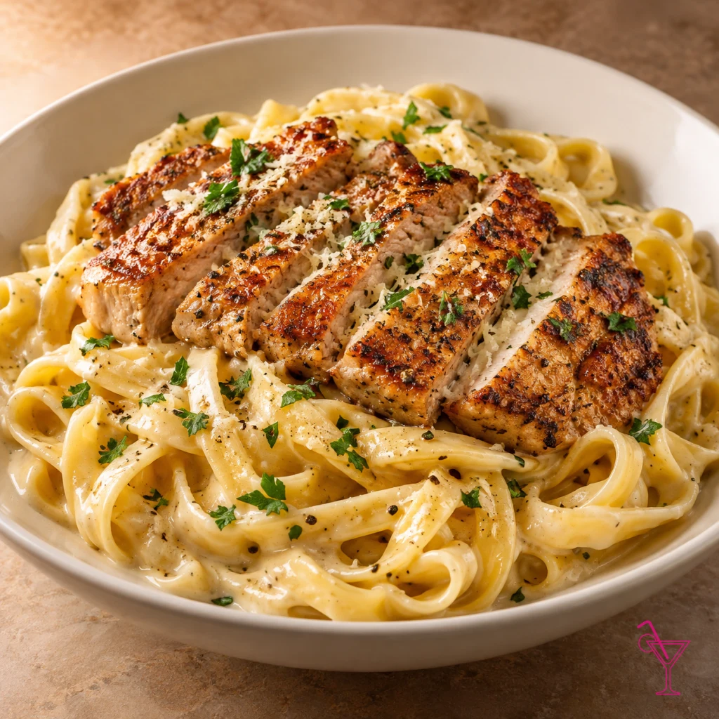 Porkchop Fettucine