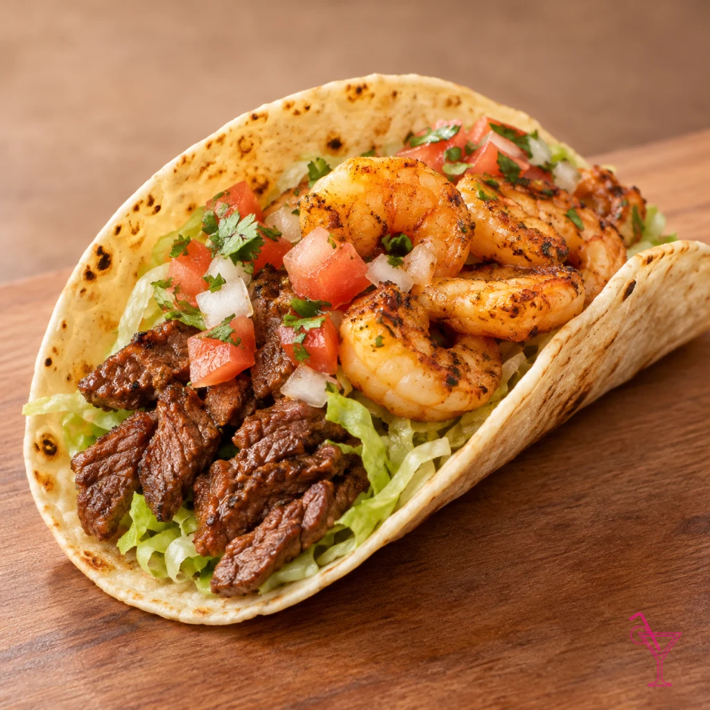 Beef/Shrimp Combo Taco