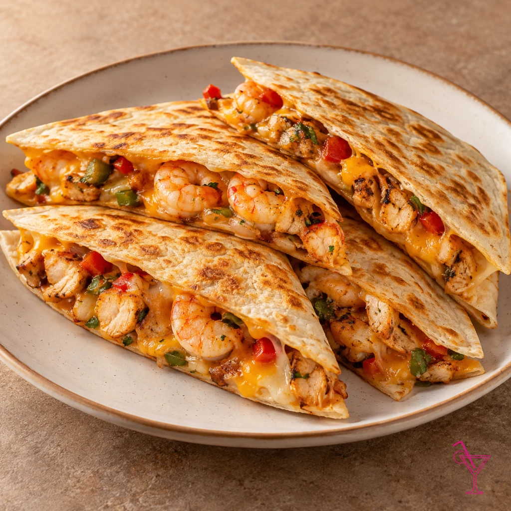 Shrimp/Chicken Quesadillas