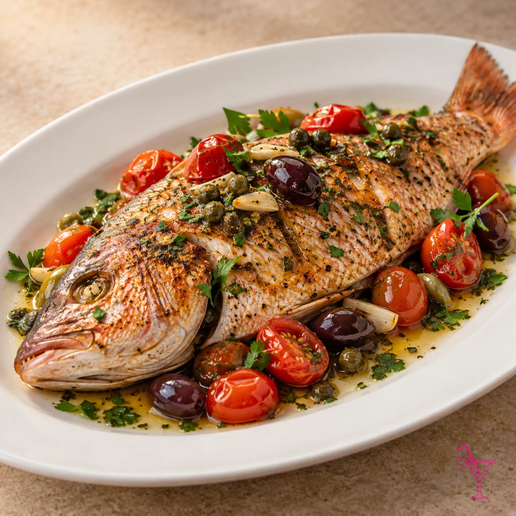 Mediterranean Snapper Dinner