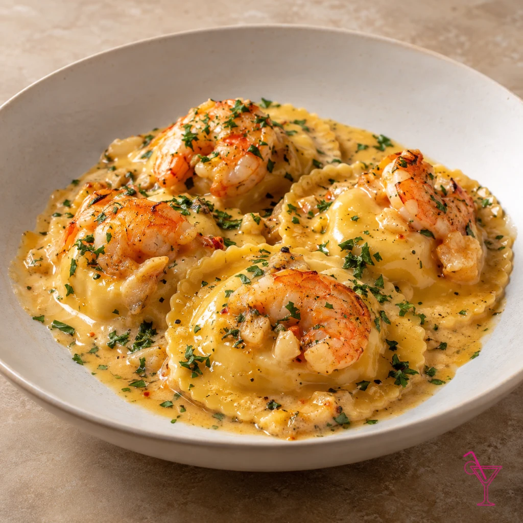 Shrimp Stuffed Pasta