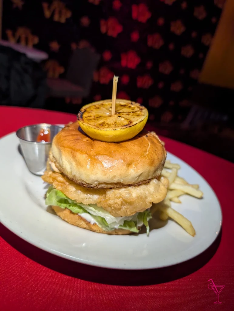 Beer Batered Fish Burger
