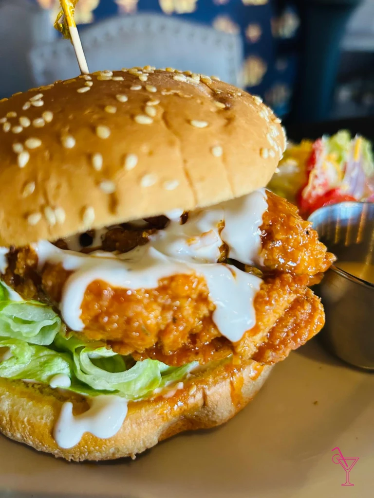 Honey Hot Burger Deluxe Combo