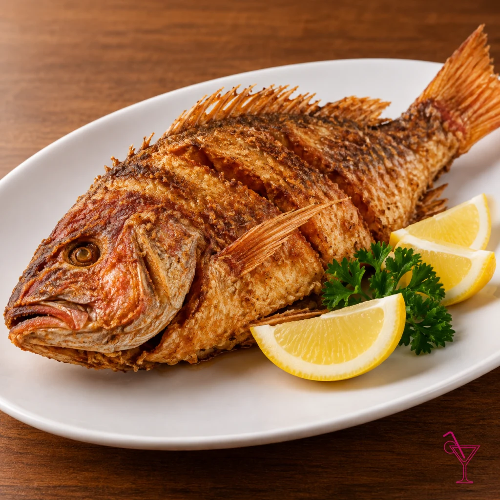 Abaco Fried Snapper Dinner