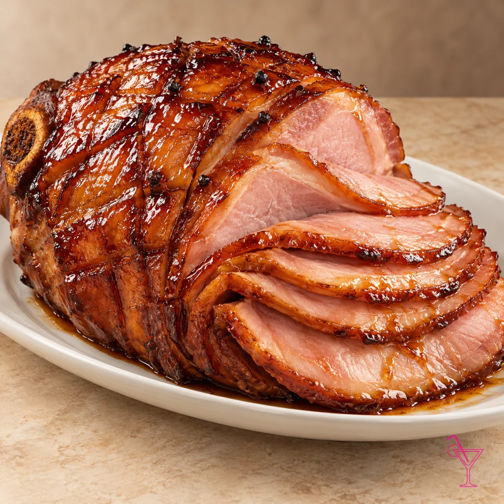 Bourbon  Maple Glazed Ham