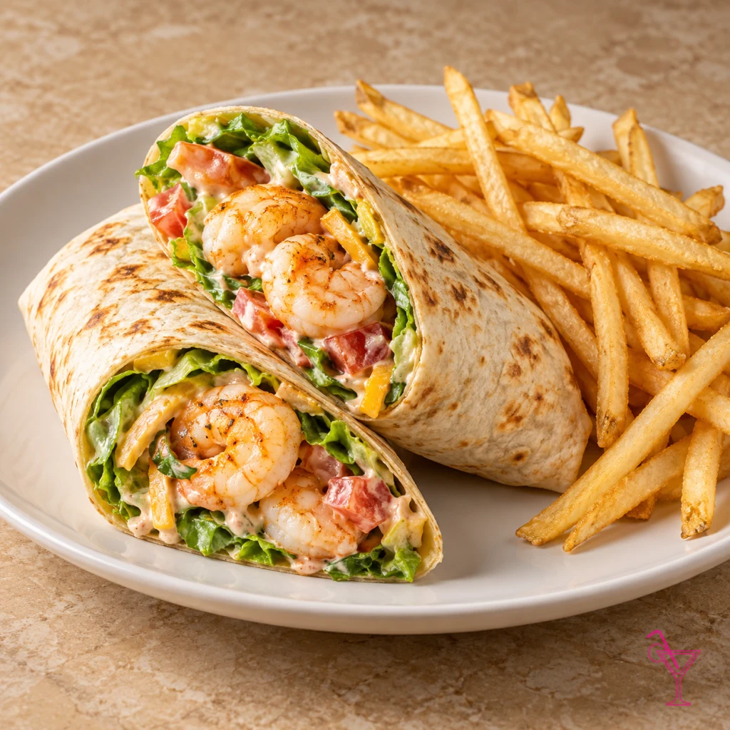 Shrimp Wrap Snack