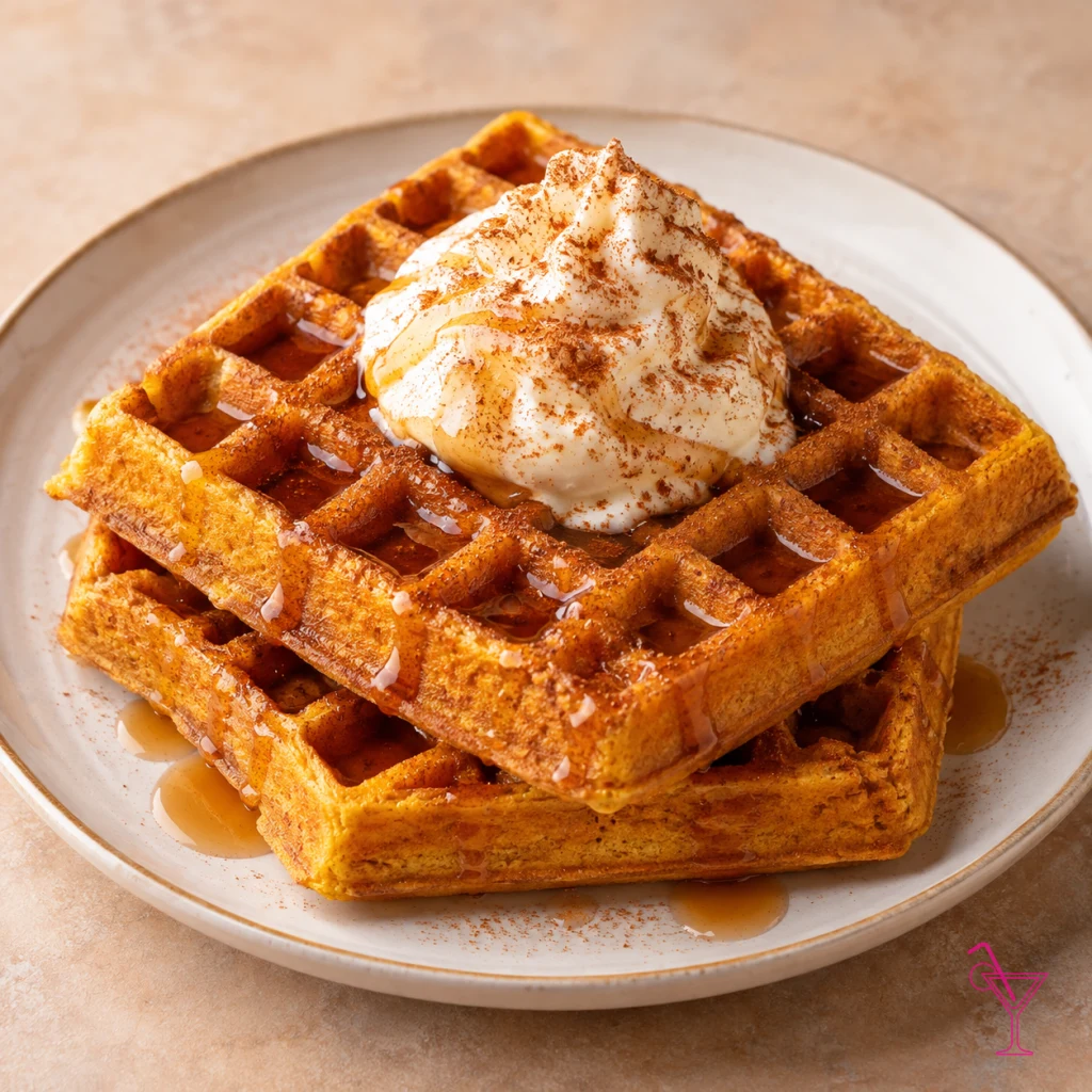 Pumpkin Spiced Waffles Only