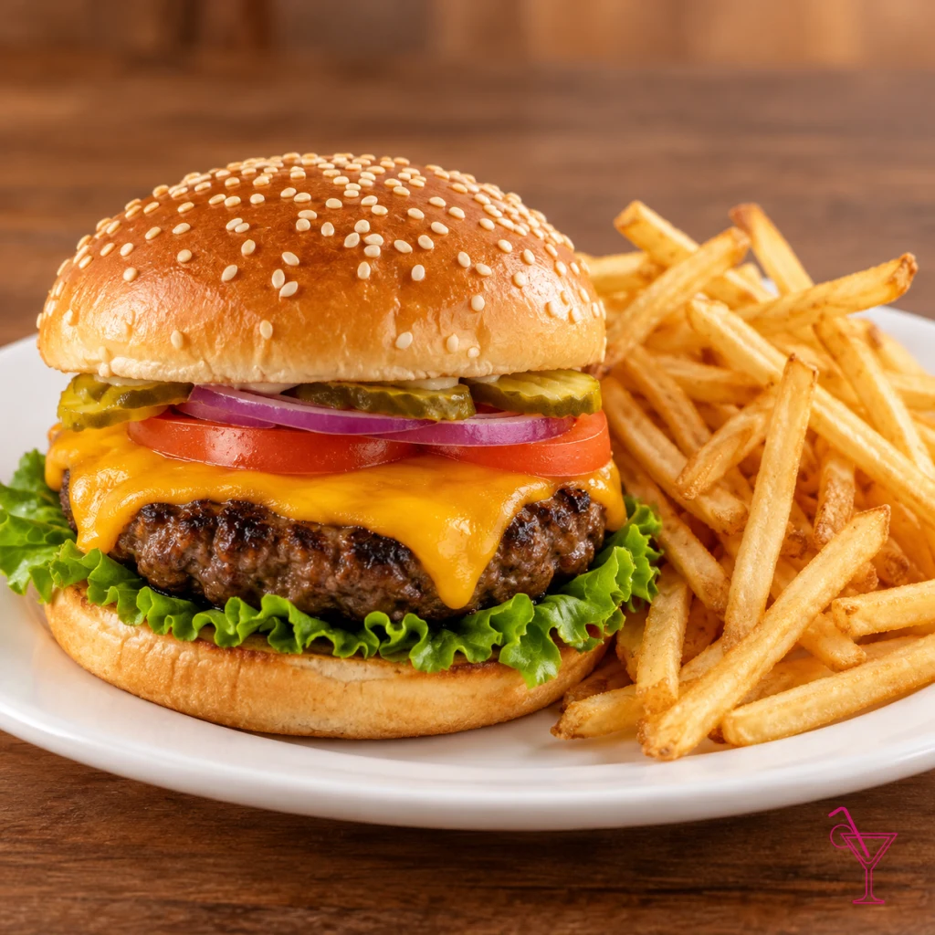 Cheese Burger Combo