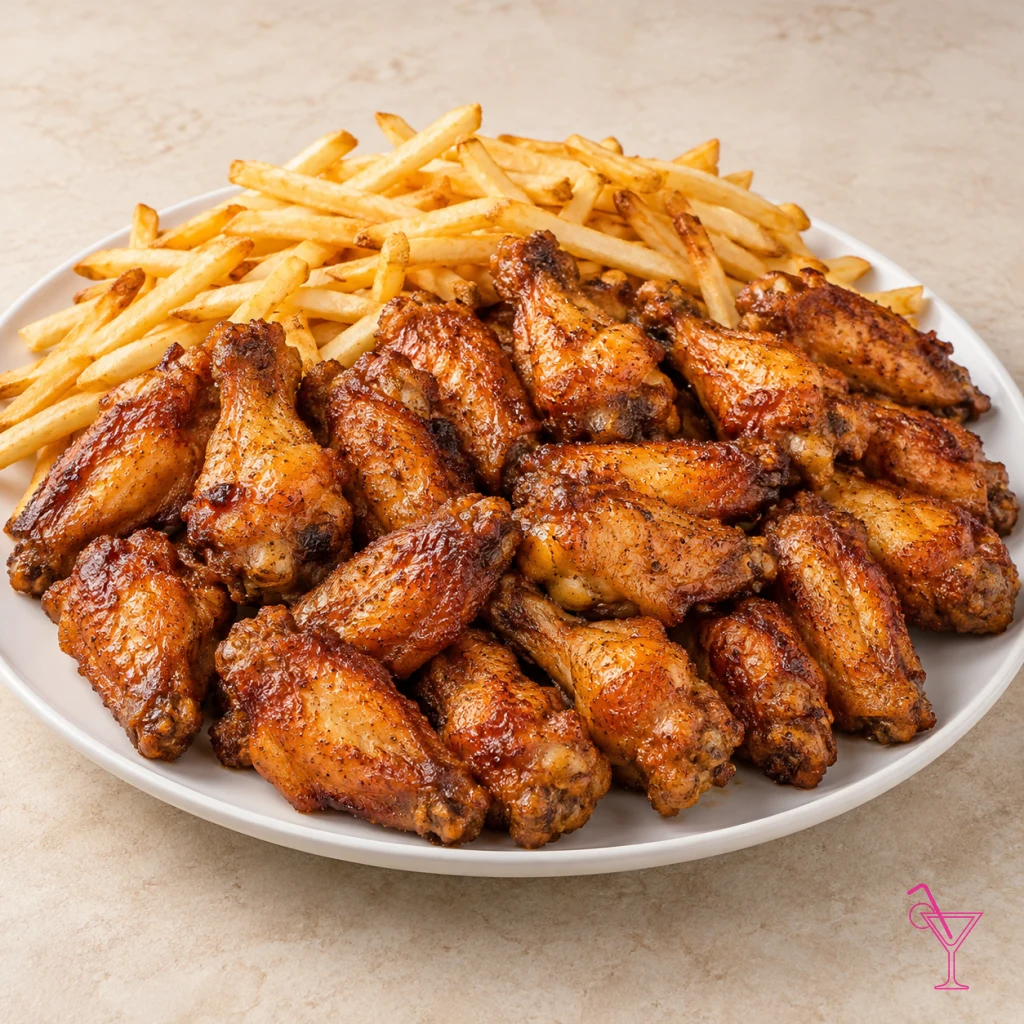 Wings XL — 25 pieces & Fries