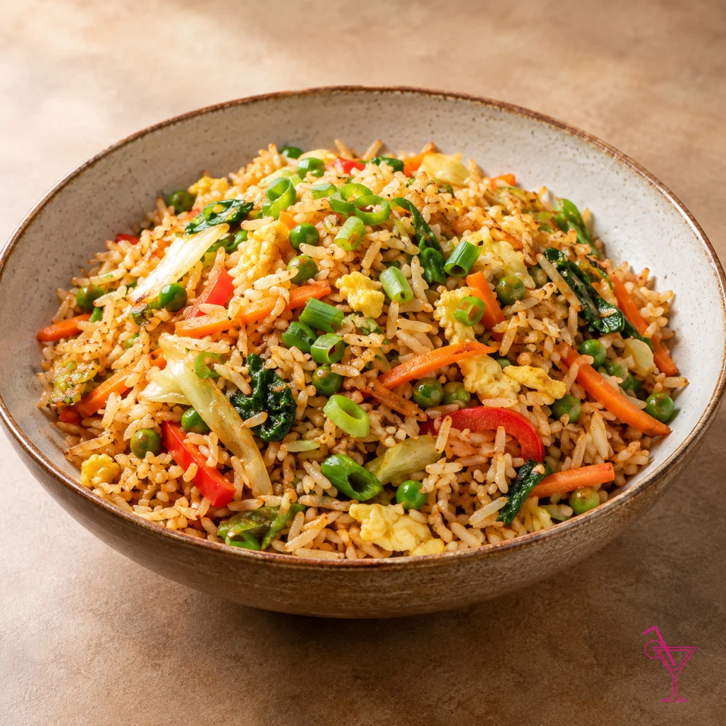 Malaysian Fried Veggie Rice