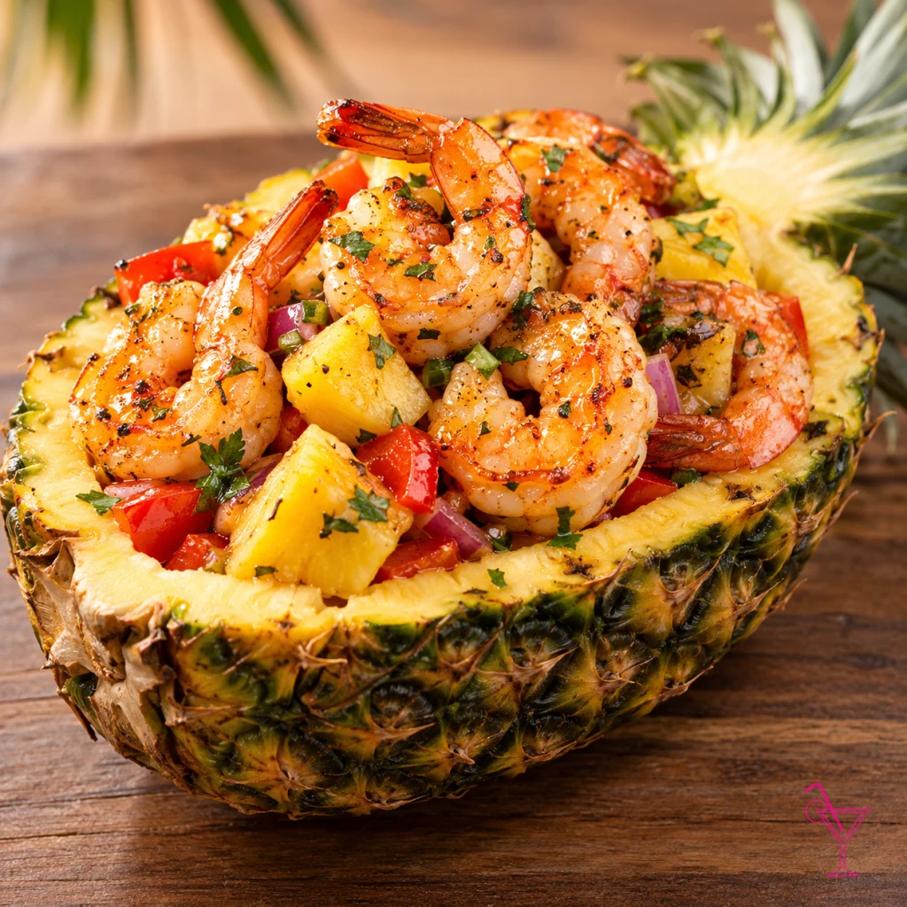 Tropical Shrimp Snack