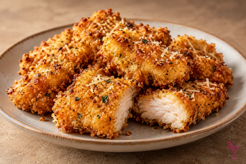 Pamesan Crusted Chicken Nuggets