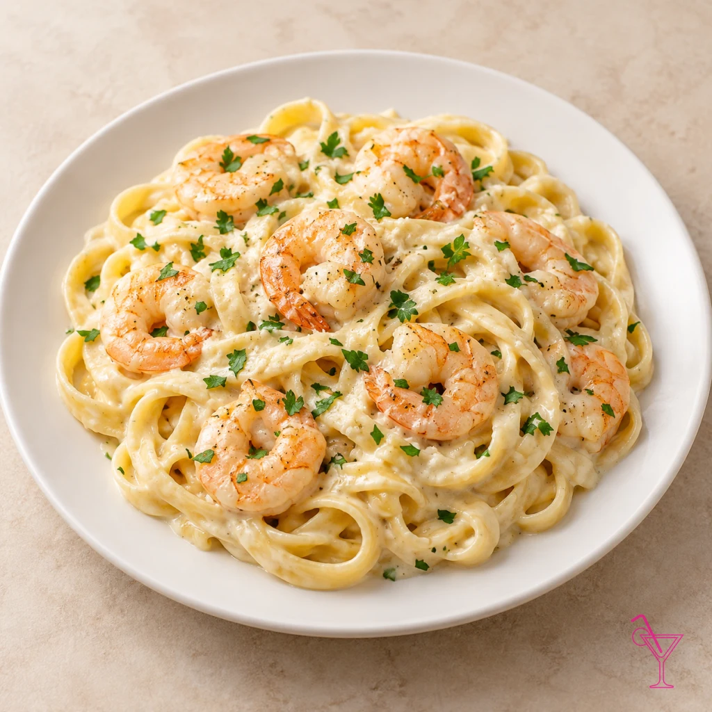Shrimp Fettucine Alfredo