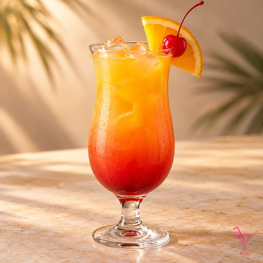 Tequila Sunrise Mix Drink