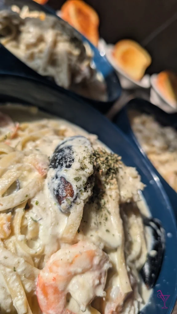 Seafood Alfredo
